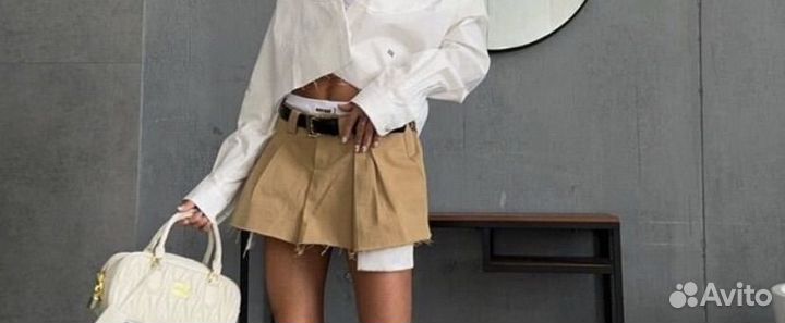 Miu miu мини юбка