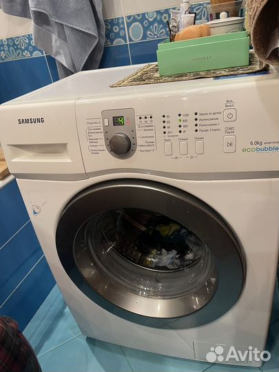 Машинка стиральная автомат samsung eco bubbles