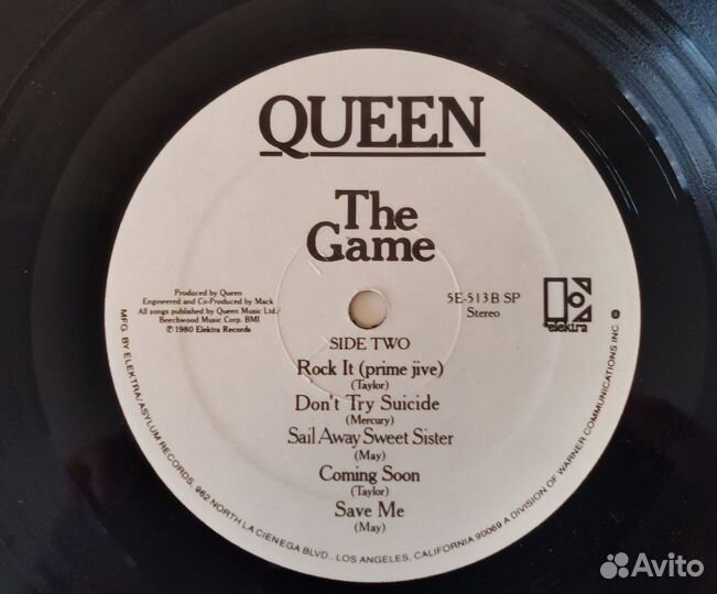 Queen - The game, USA, 1980