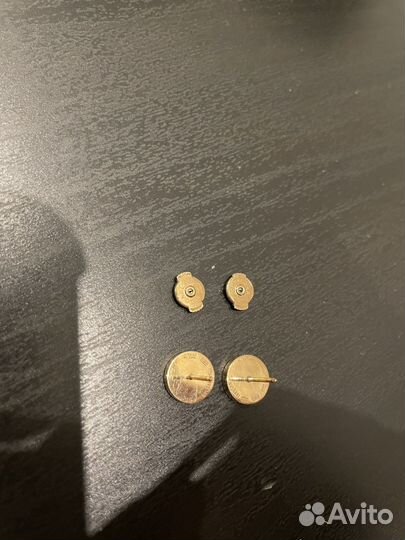 Золотые серьги bvlgari