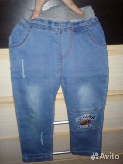 Джинсовый костюм для мальчика