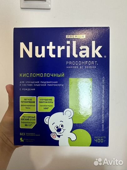 Смесь нутрилак кисломолочный премиум