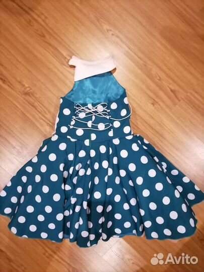 Платье для девочки от2до6лет длина68см