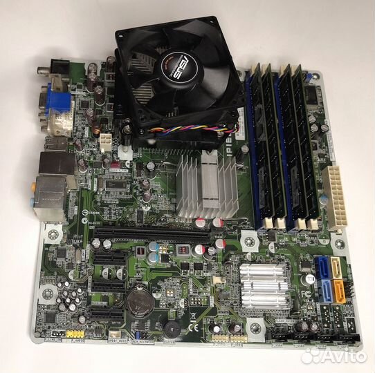 Комплект мать/Core 2 Quad/DDR3 8gb