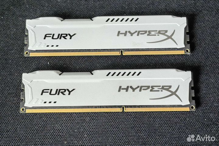 Оперативная память Kingston HyperX fury 8 гб DDR3