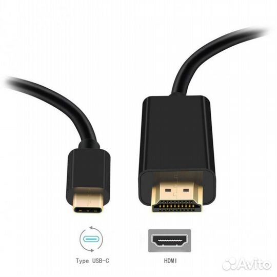 Кабель-переходник Type-C - hdmi (1,8 м)