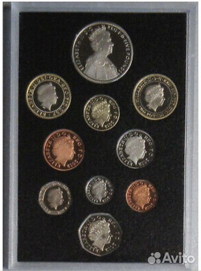 Набор монет Великобритании 2012 пруф