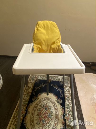 Детский стул + мягкий чехол IKEA