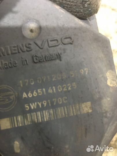 Дросельная заслонка Ssangyong Kyron 2 D20DT 2009