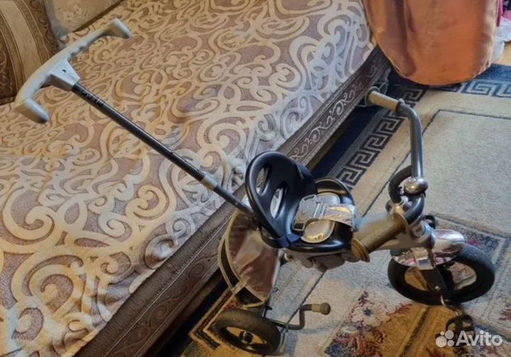 Детский велосипед с ручкой бу