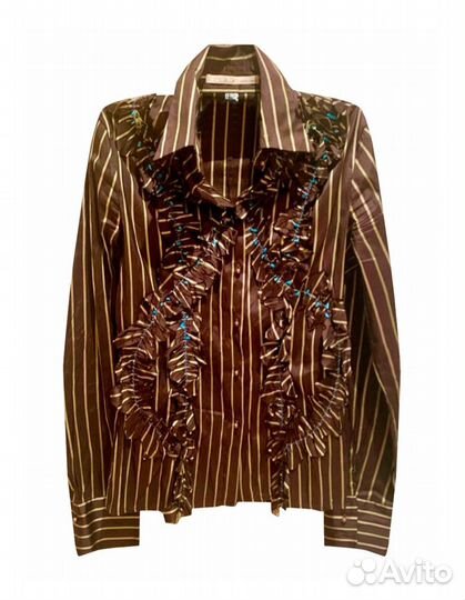 Рубашка женская шелковая Roberto Cavalli