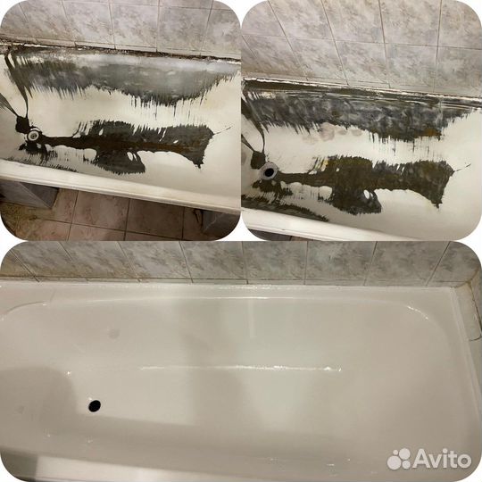 Реставрация ванн жидким акрилом