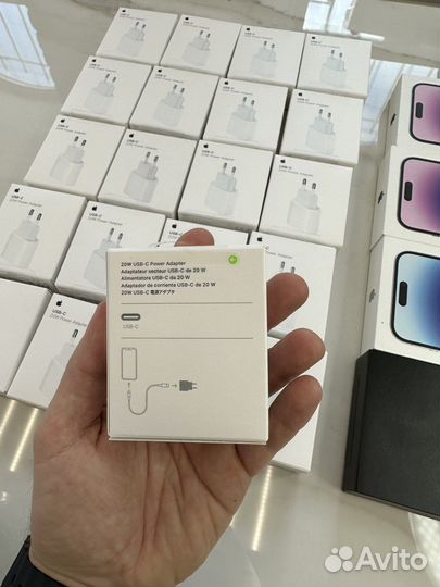 Блок быстрой зарядки iPhone оригинал в наличии