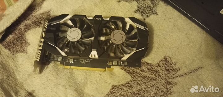 Видеокарта gtx 1050 ti 4gb msi