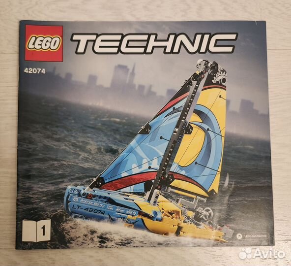 Lego Technic 42074 Гоночная яхта