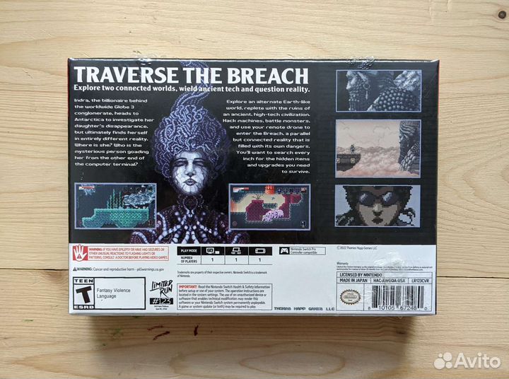 Axiom Verge 2 Snes Retro Box для Nintendo Switch