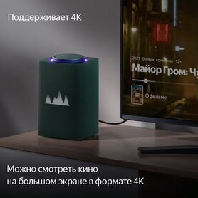 Умная колонка Яндекс Станция Макс с Алисой с Zigbe