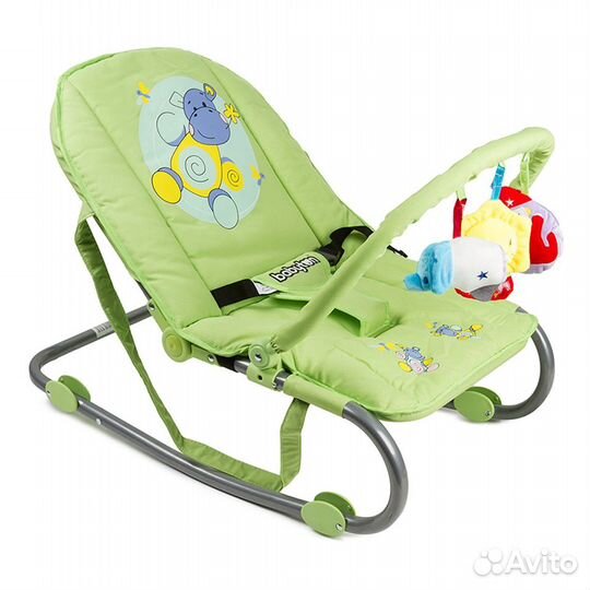 Шезлонг с вибрацией новый