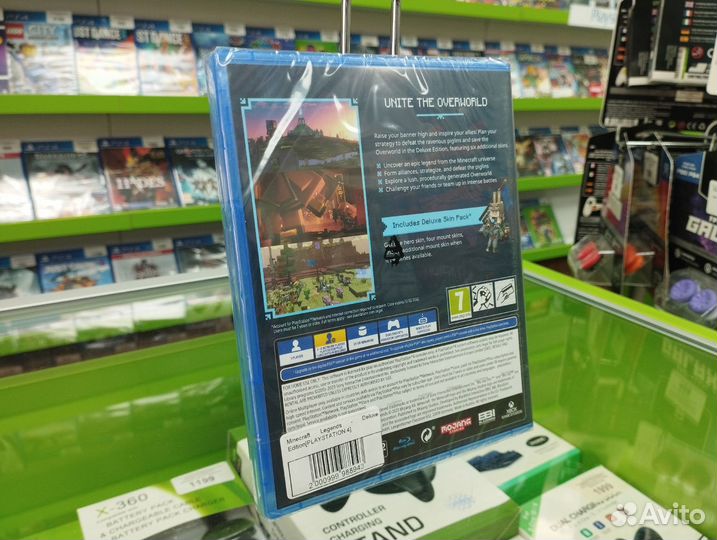 Minecraft Legends для PlayStation 4 новые