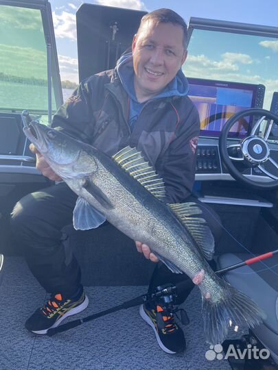 Рыбалка с гидом на реке волга