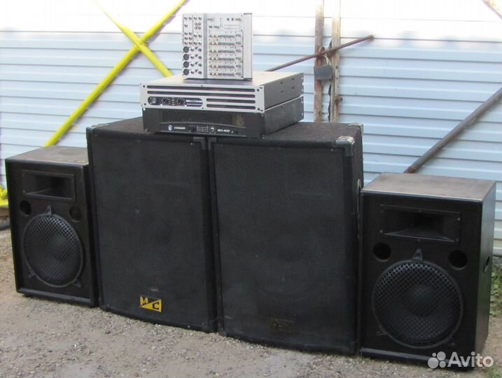 Колонки FA MC 2000W 4шт D12-15