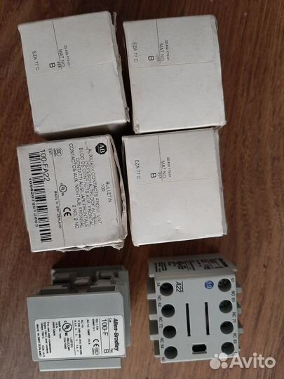Allen bradley контактор, siemens simatic, и др