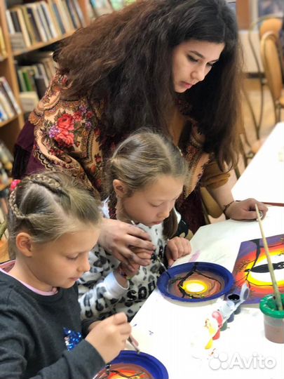 Детское рисование очно И онлайн