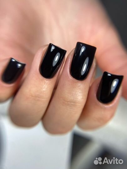 Маникюр наращивание ногтей