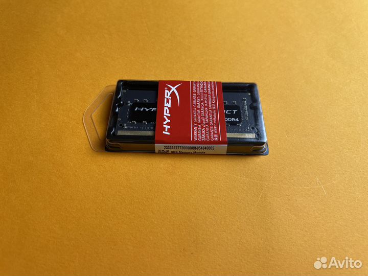 Оперативная память DDR4 8 GB 3200 MHz HyperX Fury