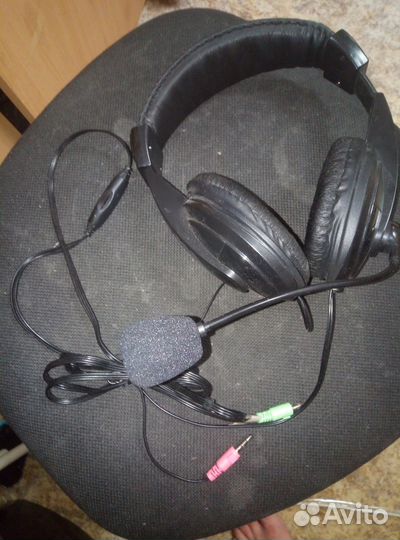 Наушники с микрофоном для пк Defender