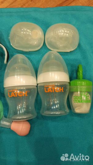 Молокоотсос pigeon, бутылочки разные