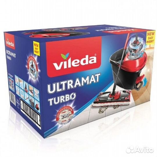 Набор для уборки Vileda Ультрамат Турбо, арт.16342
