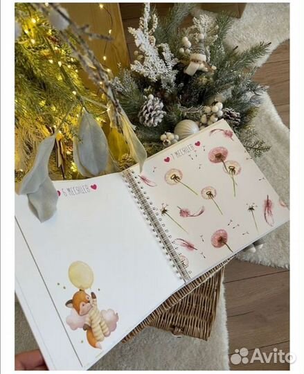 Альбом для девочки с 0 до 3 лет. Фотоальбом