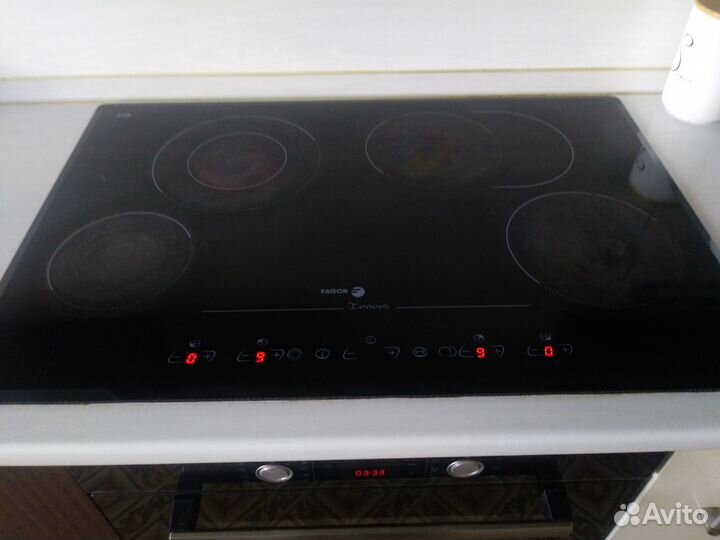 Варочная панель электрическая б/у широкая