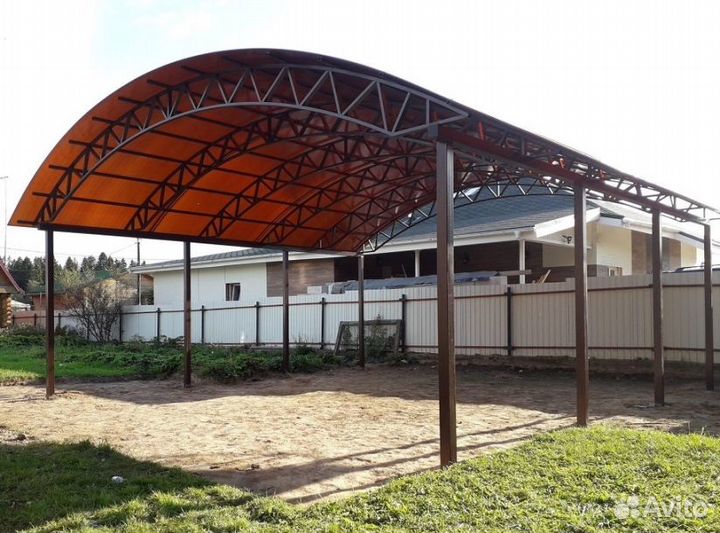 Автомобиль навес