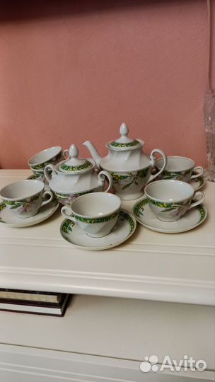 Сервиз чайный фарфоровый. Рига