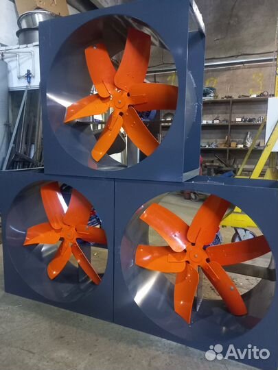 Сушильные камеры древесины-осевые вентиляторы во 6