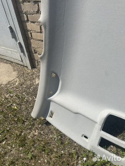 Обшивка потолка skoda rapid