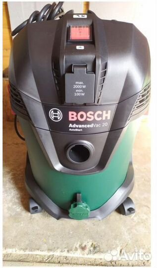Строительный пылесос bosch