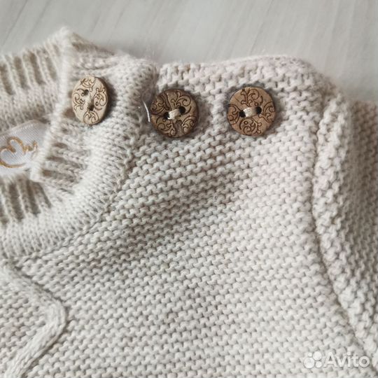 Вязаный комплект на выписку
