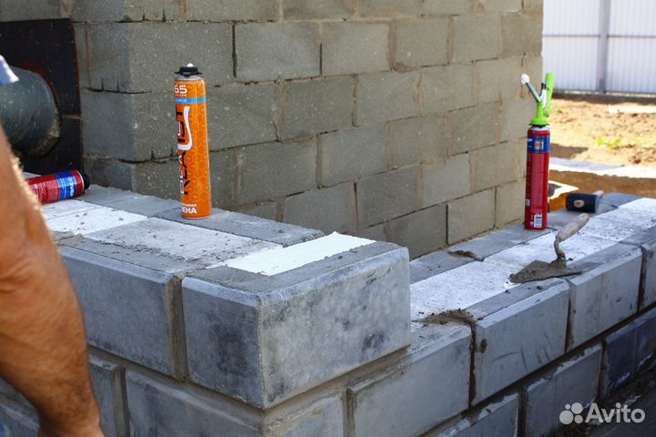 Теплоблок с фасадом. Расчёт. Цена за куб