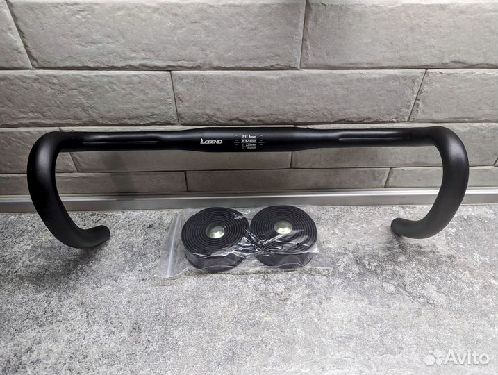 Руль баран 31.8мм + обмотка (все новое)