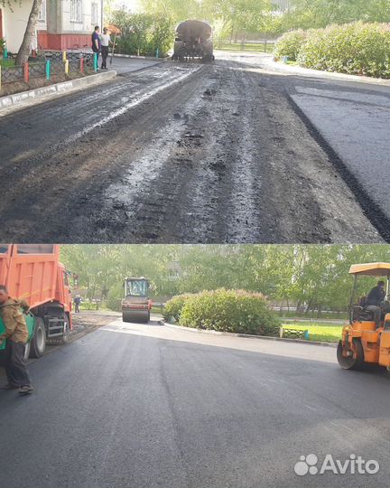 Асфальтирование и благоустройство