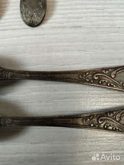 Кофейная ложки из мельхиора СССР