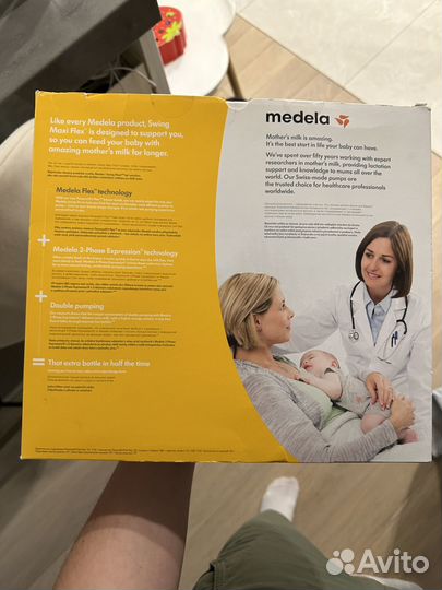 Молокоотсос medela swing электрический