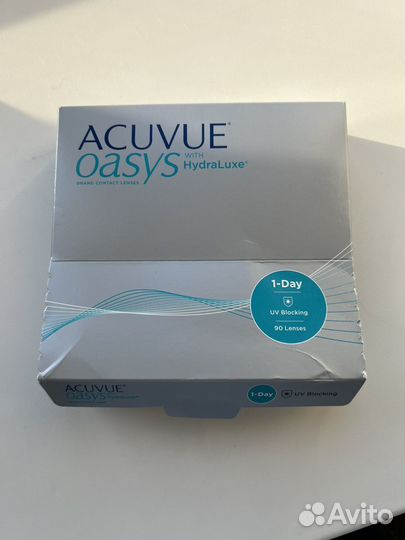 Линзы acuvue oasys oneday -3,5 8,5 89 шт