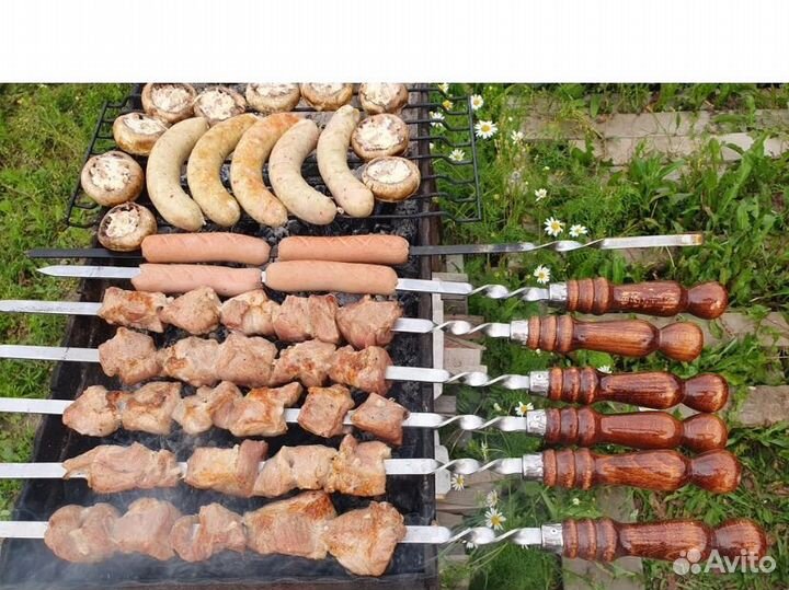 Шампура из дерева