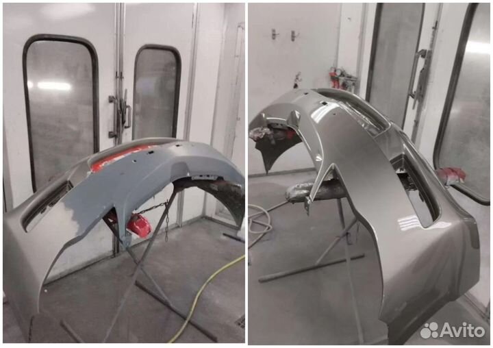 Ремонт и покраска бампера Rolls-Royce, замена