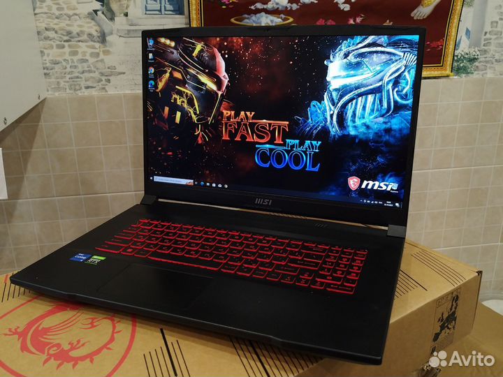 Игровая Мечта MSI (17'3/144Hz/RTX3050/16GB/i5-12яд