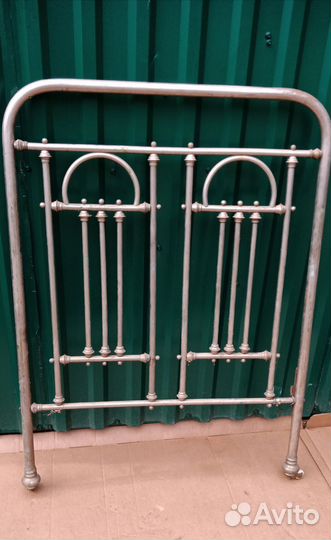 Старинная латунная спинка от кровати